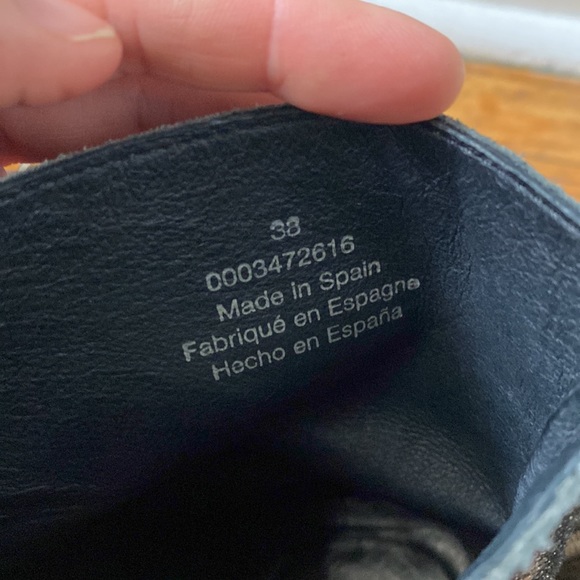 Free People - size 38 Ruby Platform Metallic Heeled Boots - Picture 3 of 5